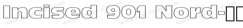Incised 901 Nord字体转换